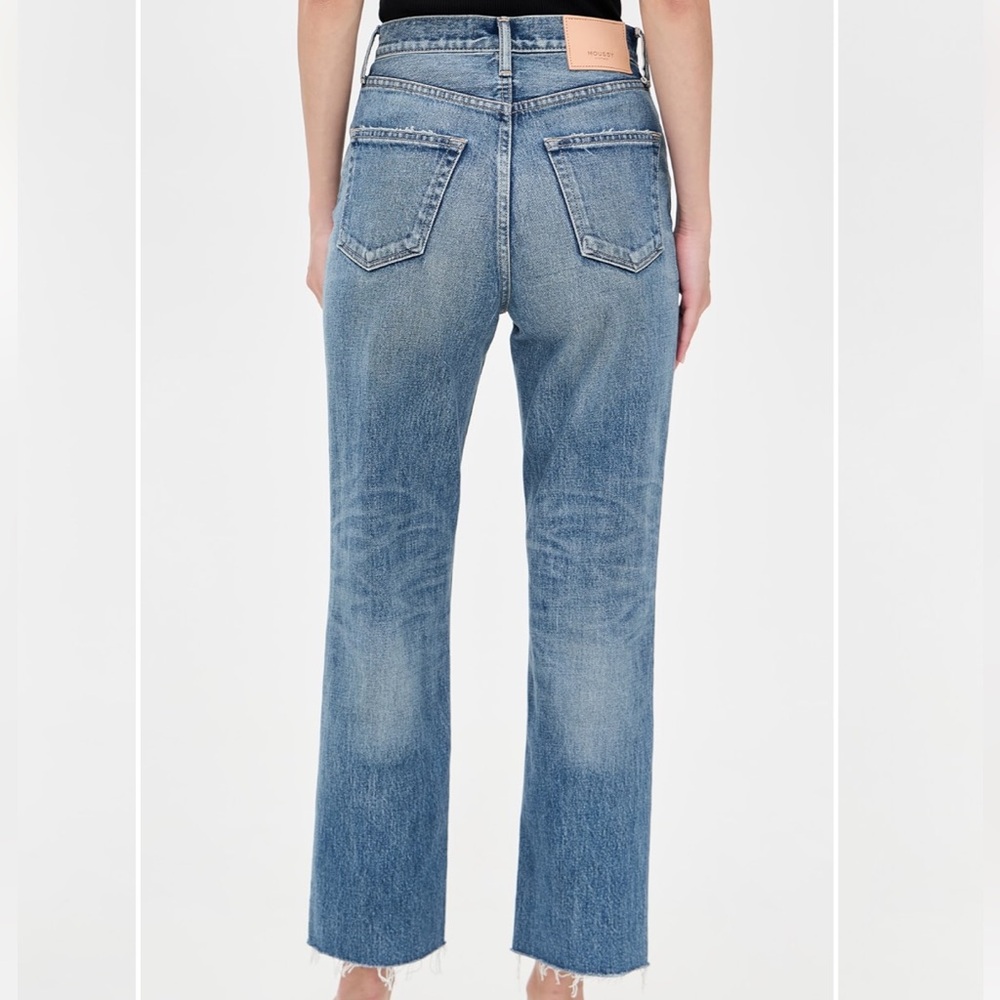 Moussy Blue Straight Leg Jeans - Picture 2 of 9